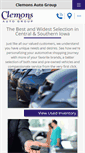 Mobile Screenshot of clemonsautogroup.com